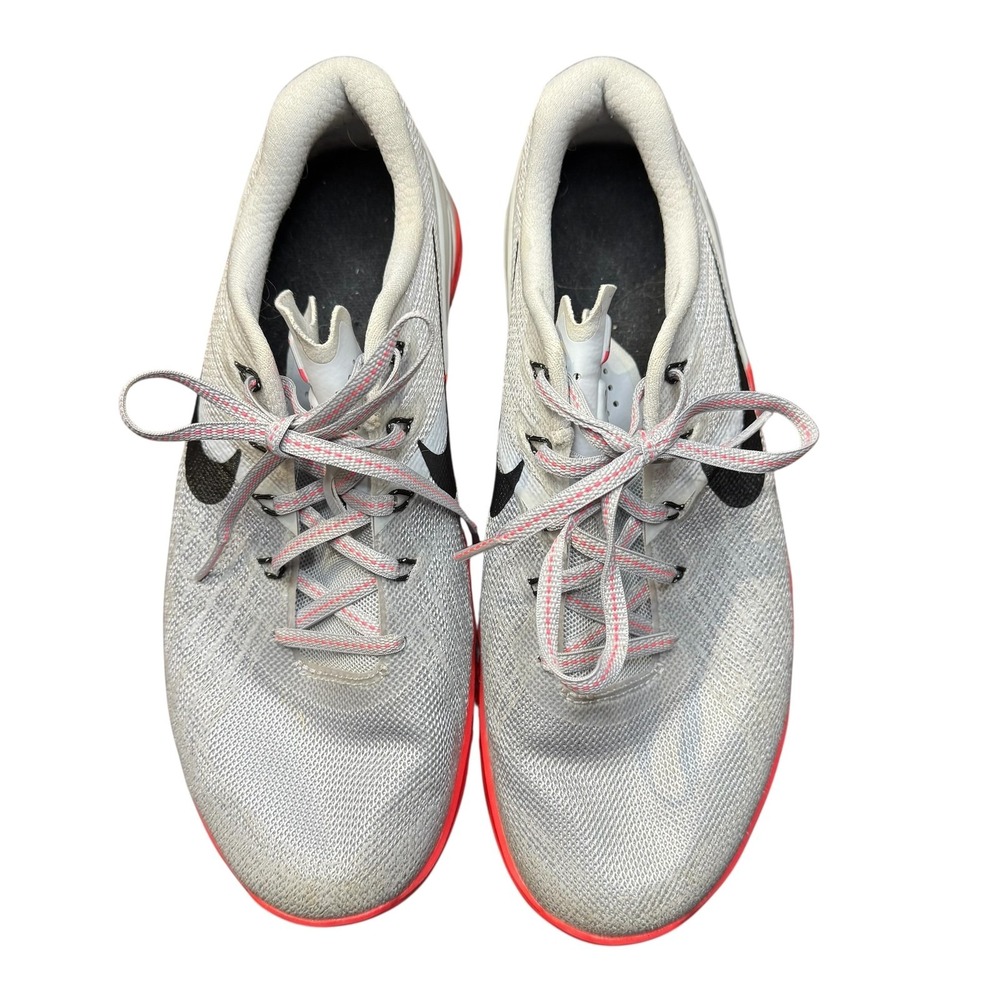 Nike Metcon 3 Shoes Womens Size 8.5 Gray Red Training Sneakers 849807-008